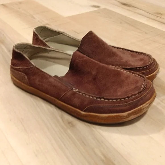 Olukai Puhalu Brown Suede Moccasin Slide Olukai Puhalu OluKai Puhalu Canvas Men main image 3